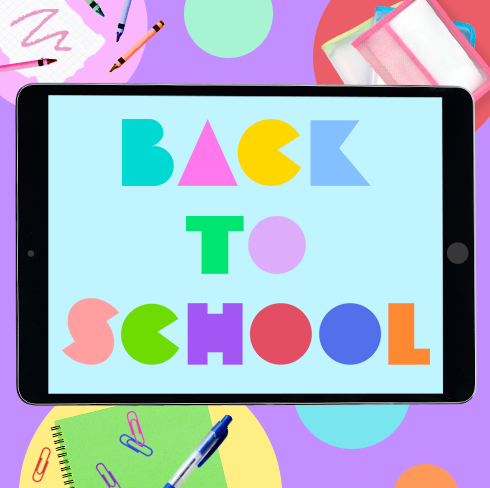 Back to School 2020 animated banner