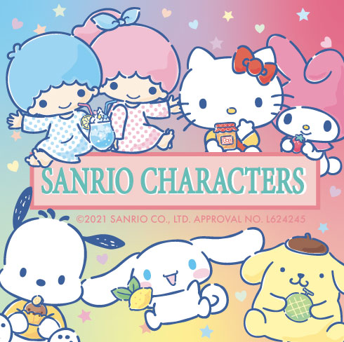 Sanrio x Daiso collaboration banner